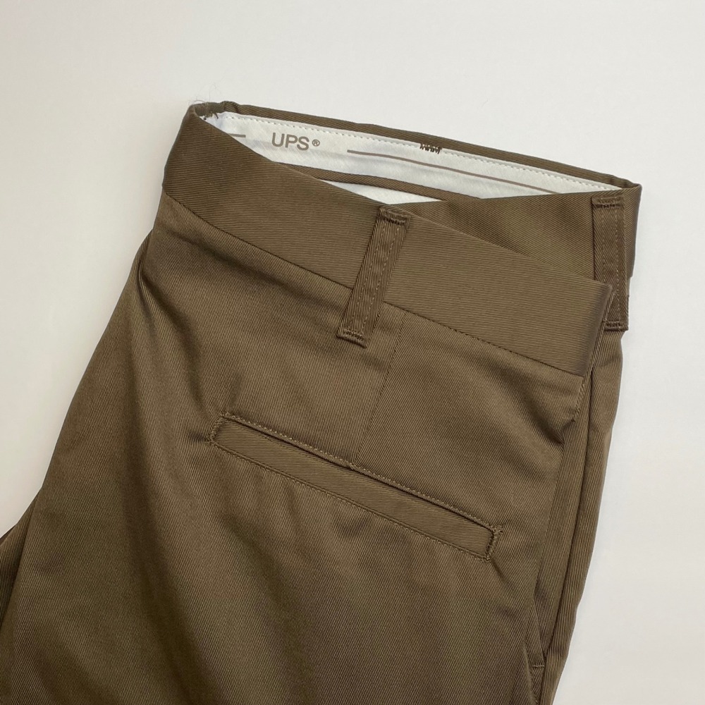 WearGuard UPS Pants Mens 32x32 Brown Straight Leg Uniform Delivery Work Vintage